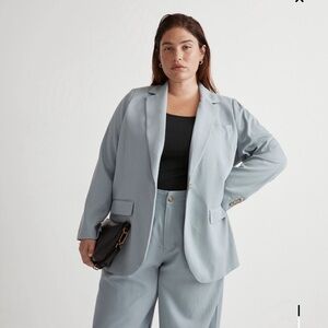Madewell Light Blue Blazer